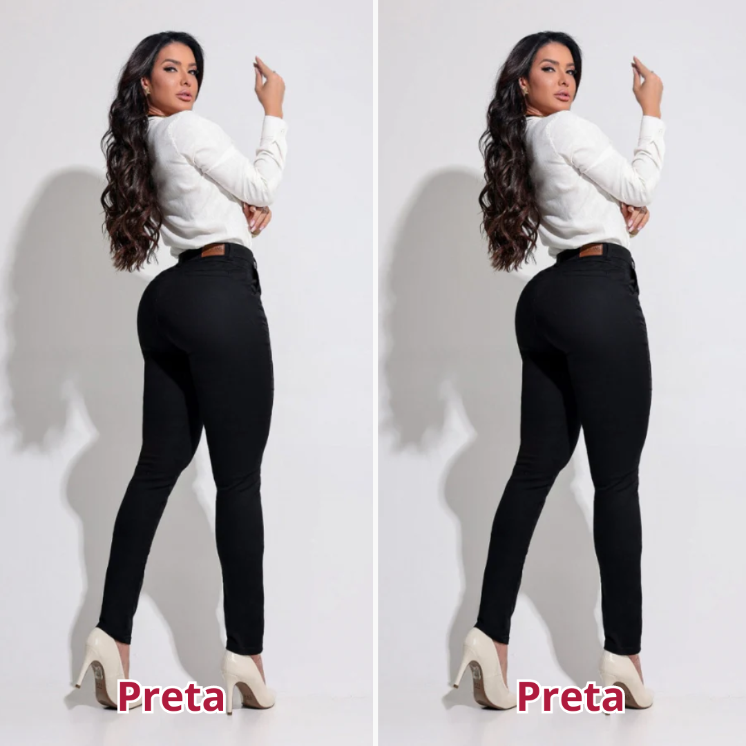 Pacote Promocional de 2 Calças Jeans Modeladoras - Empina o Bumbum e Valoriza o Quadril