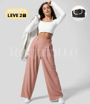 Calça Pantalona - Veneza [Compre 1 Leve 2] + Brinde Exclusivo!