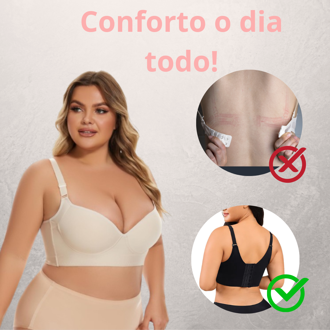 PROMOÇÃO POR TEMPO LIMITADO 🔥 -  Kit 4 Sutiãs Becca Push-Up Modelador